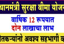 वार्षिक 12 रू. भरून दोन लाखाचा लाभ || केंद्र सरकारची योजना || pmsby scheme 2021