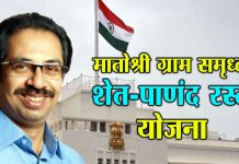 Matoshri Gram Samrudhi Shet Panand Raste Yojana मातोश्री शेत रस्ते योजना Matoshri Gram Samrudhi Shet Panand Raste Yojana